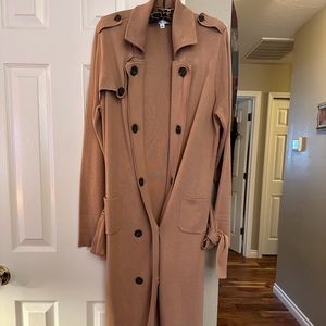 CABI Double breasted Full Sweater Coat